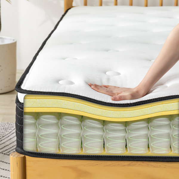 Wayfair Sleep™ 8" Medium Euro Top Innerspring Mattress & Reviews Wayfair